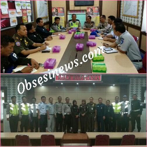 Lantas Polres Tanbu Gelar Rakor Jelang Ops Lilin Intan