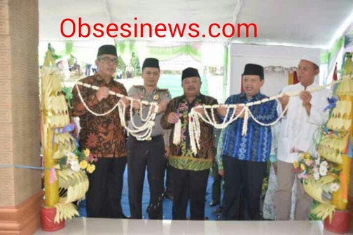 Bupati Madiun Didampingi Kapolres serta Kapolres Kediri Resmikan MASJID AR-ROHMAN 