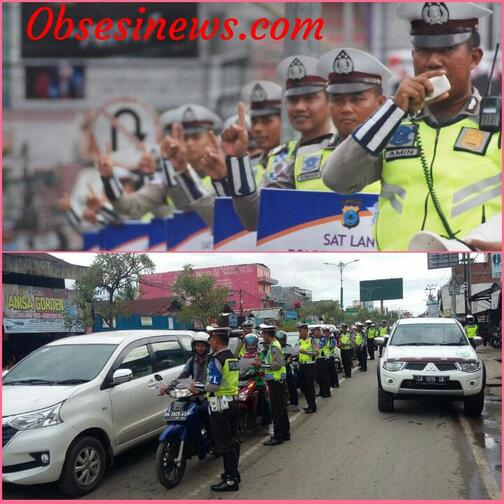 Kampanye “Aksi Keselamatan Jalan” Giat Operasi Simpatik 2017 Satlantas Polres Tanbu 