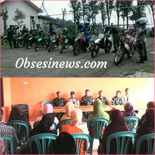 BAKSOS Dalam Ngetrail Bareng Kasrem 081/DSJ Di Wilayah Ngawi