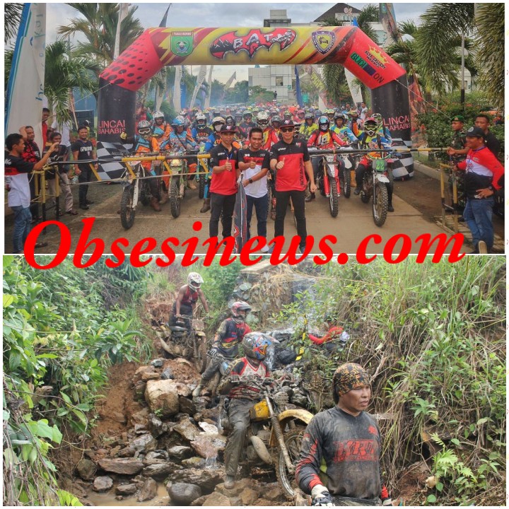 Jalur Extreme di Lincai Bahabis 7 Tanah Bumbu Tantang Andrenalin 1200 Rider