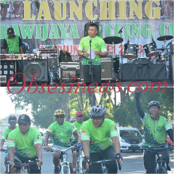 Danrem 081/ DSJ Launching Brawijaya Cycling Club Madiun