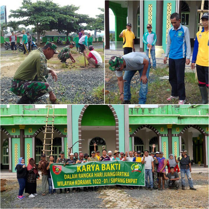 Masjid Nurul Yakin Juga Tak Luput Sebagai Sasaran HJK Koramil 01/SPE