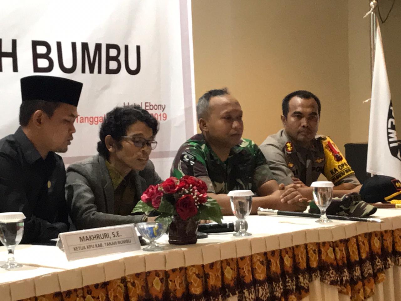 KPU Tanbu Gelar Pleno Terbuka Pekaputulasi Pemilu 2019