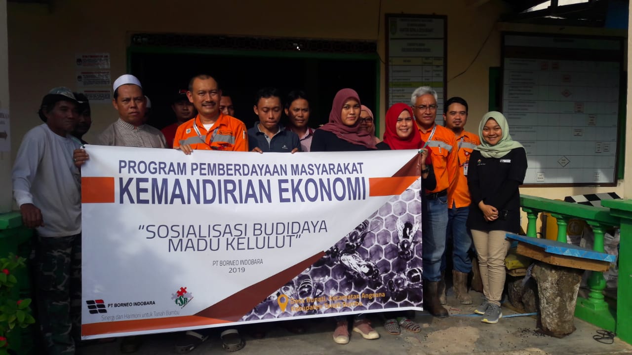 Program CSR PT. BIB Dorong Desa Bunati Sebagai Desa Percontohan Ternak Lebah Kelulut