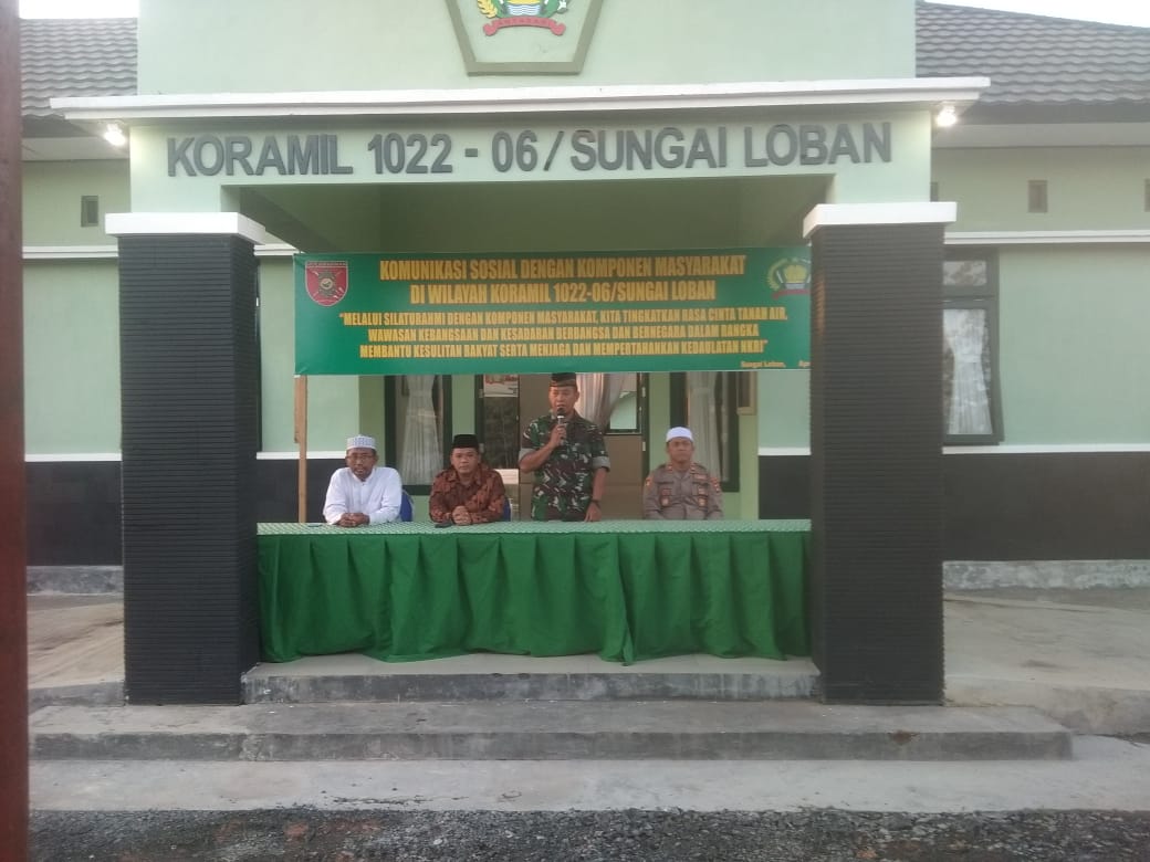 Mulawarman Peduli; Koramil 06/Sln Gelar Buka Bersama Serta Berbagi Kegembiraan