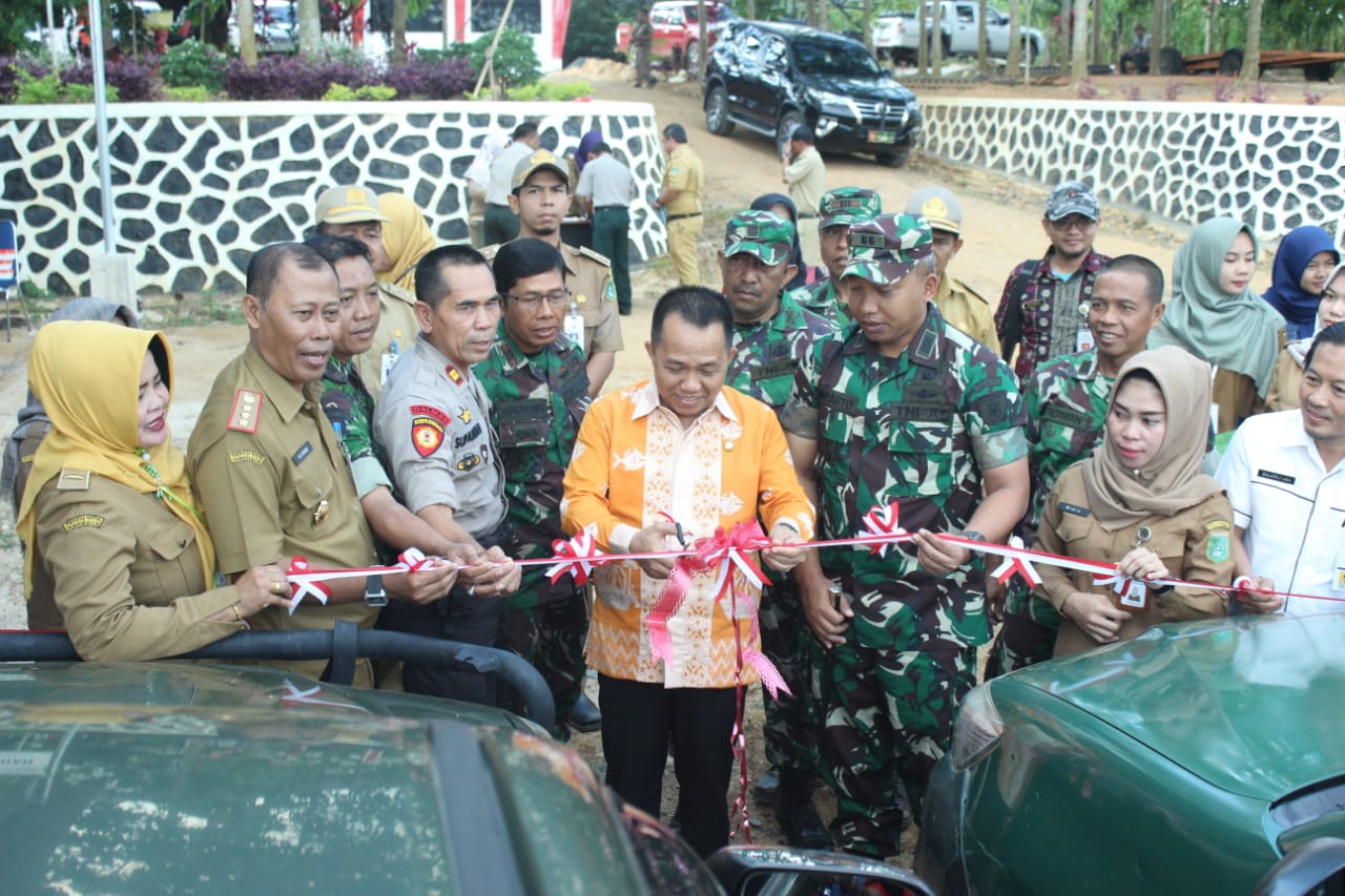 Kodim 1022/Tnb Bersama Distan Tanbu Bentuk Posko Antisipasi Kekeringan