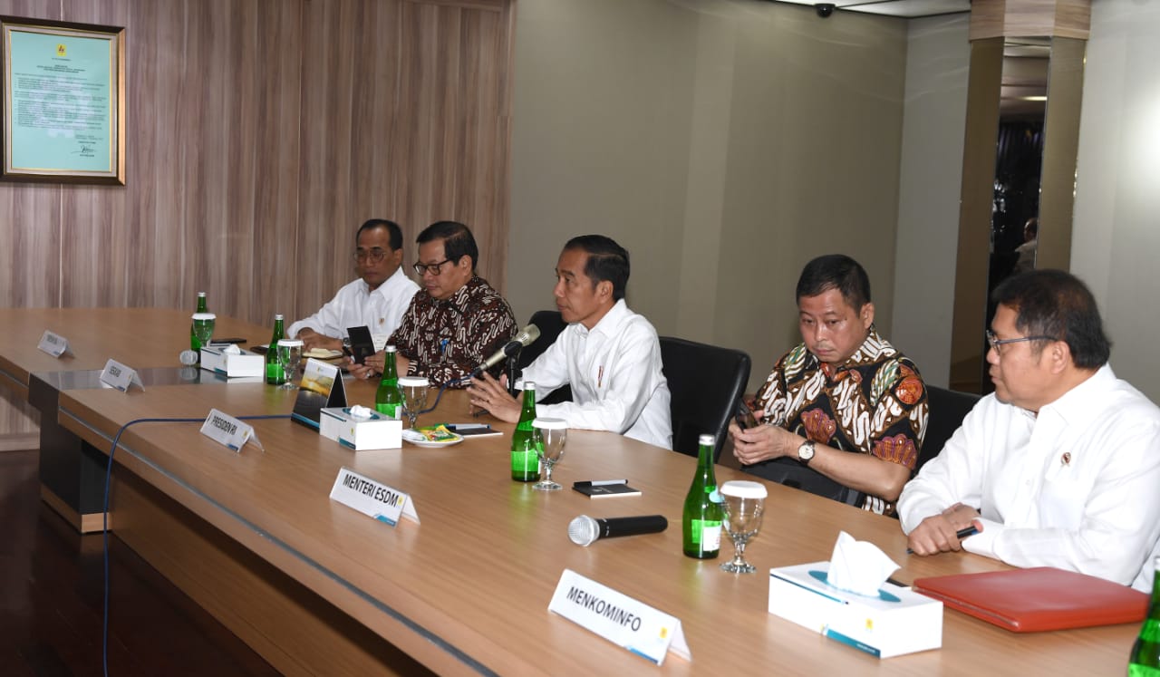Presiden Jokowi Minta PLN Lakukan Evaluasi Penanganan Gangguan