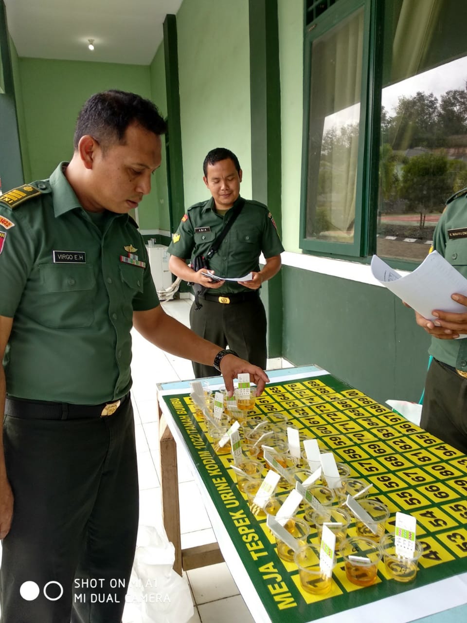 Jajaran Anggota Kodim 1022/Tnb Nihil Pengguna Narkoba