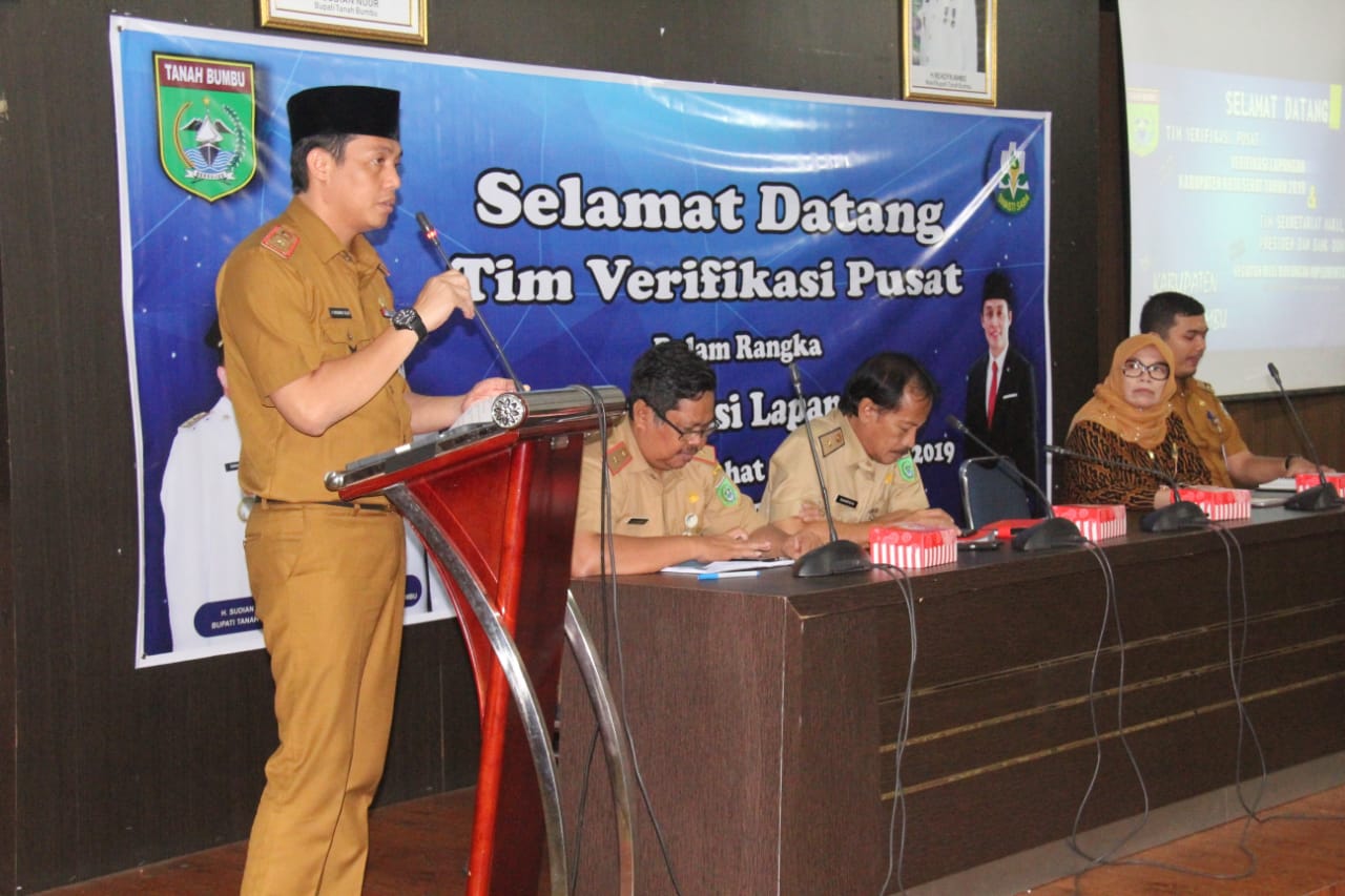 Pemkab Tanbu Sambut Kedatangan Tim Verifikasi Kemenkes RI