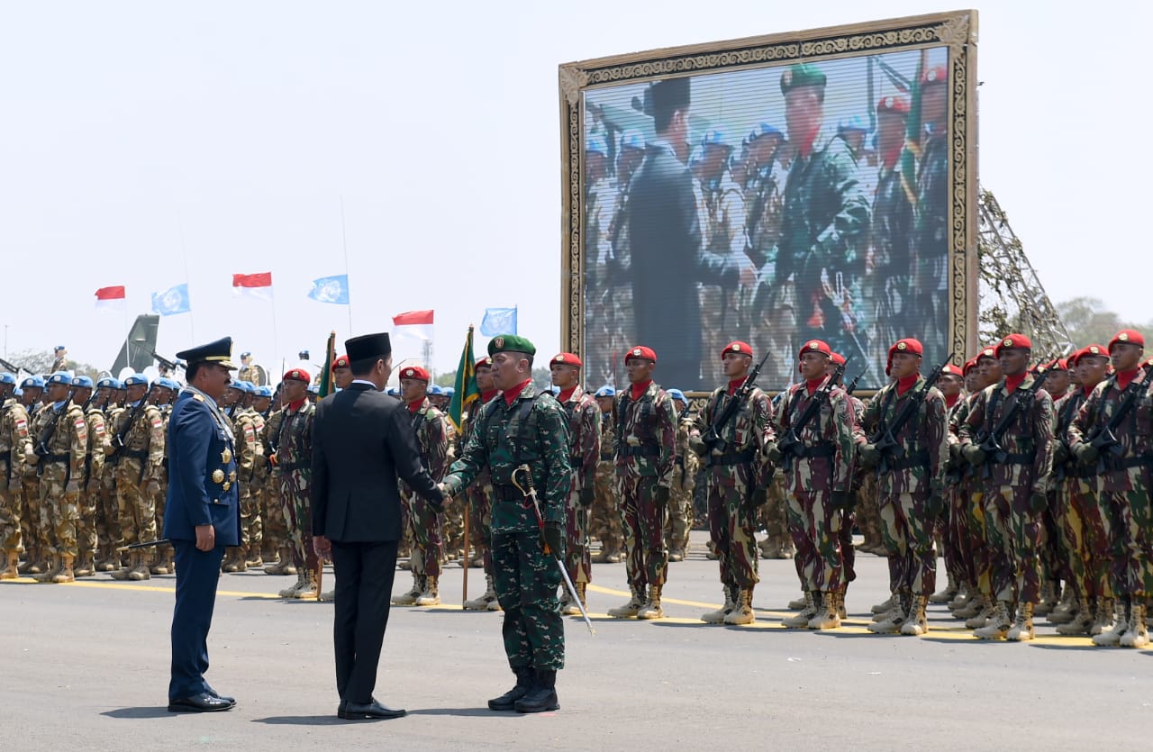 Peringatan HUT TNI ke -74 Dipimpin Langsung Presiden Jokowi