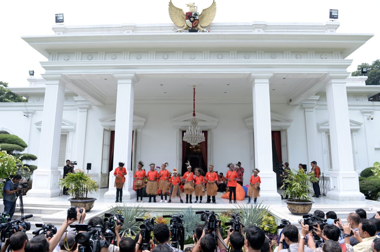 Presiden Penuhi Janji Ajak Anak-Anak Papua Berkunjung ke Jakarta