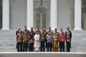 Presiden Joko Widodo Sampaikan Terima Kasih Kepada Wapres Jusuf Kalla Serta Kabinet