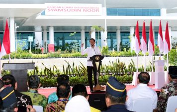 Presiden Kaget Wajah Baru Bandara Internasional Syamsudin Noor