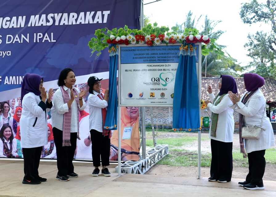 Ibu Negara Canangkan Peningkatan Kesehatan dan Kualitas Lingkungan Masyarakat