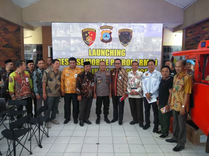 Tingkatkan Pelayanan Polres Tanbu Launcing Aplikasi RPM Police