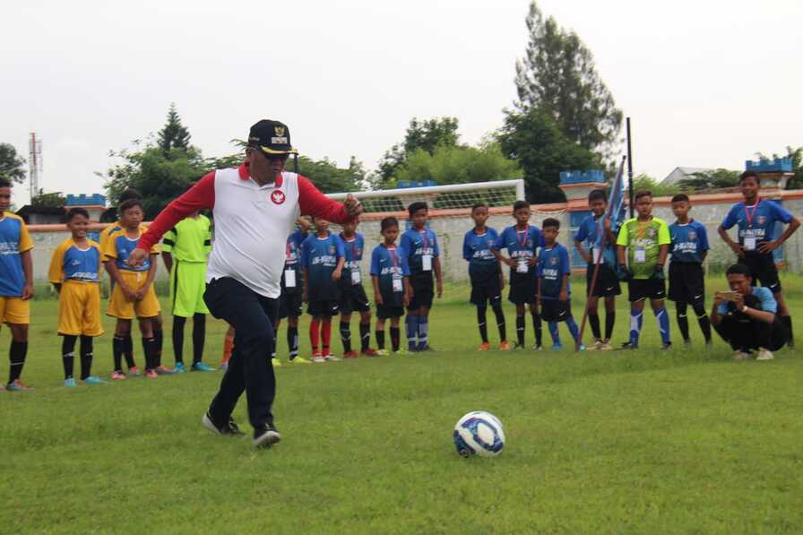 Turnamen Liga 1 Tegal Junior Resmi di Buka Wakil Wali Kota Tegal.