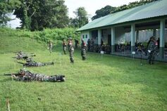 Prajurit Kodim 0712/Tegal Gelar Latihan Menembak