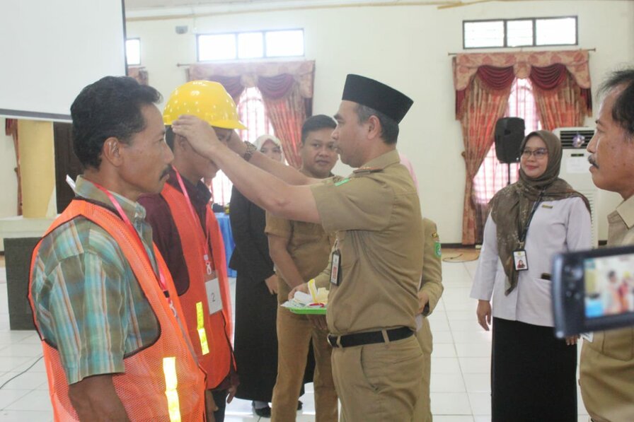 Tanbu Gelar Sertifikasi Tenaga Kontruksi