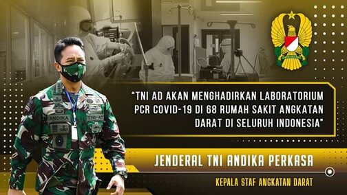 Segera Hadir di 68 RS TNI AD, Laboratorium PCR dengan Ekstrasi RNA Robotic