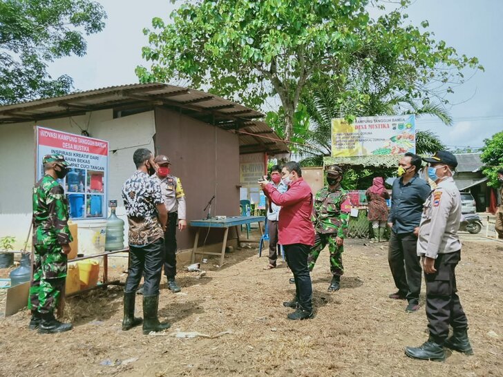 Koramil 1022-03/ Khu Bersama Muspika Gelar Pembinaan Kampung Tangguh Banua