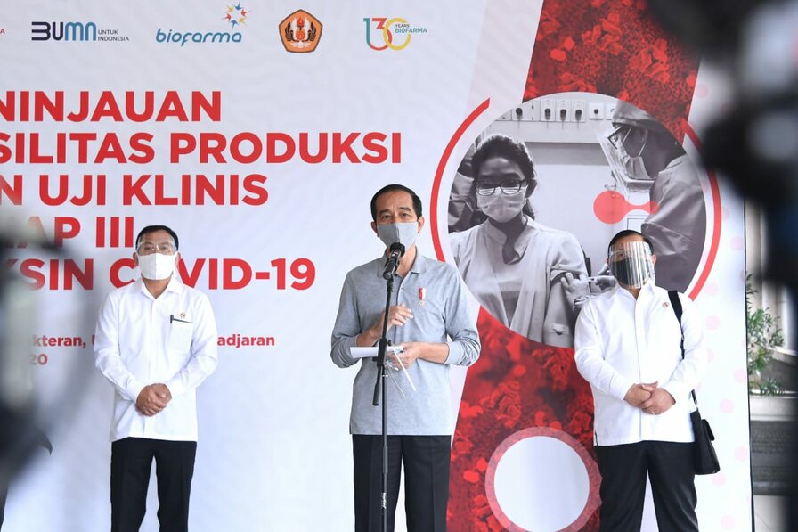 Tinjau Bio Farma, Presiden; Indonesia Mampu Produksi Vaksin Sendiri