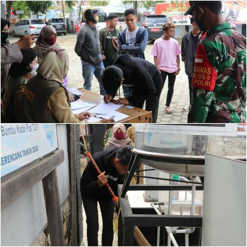 84 Pelanggar Terjaring Dalam Razia Penegakan Disiplin Prokes Tanbu