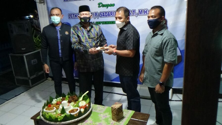 Pisah Sambut Danlanal Kotabaru Dengan Fokompinda Tanbu