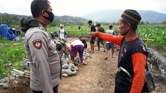 Warga Bantarkawung Brebes Hibah Tanah Untuk TMMD