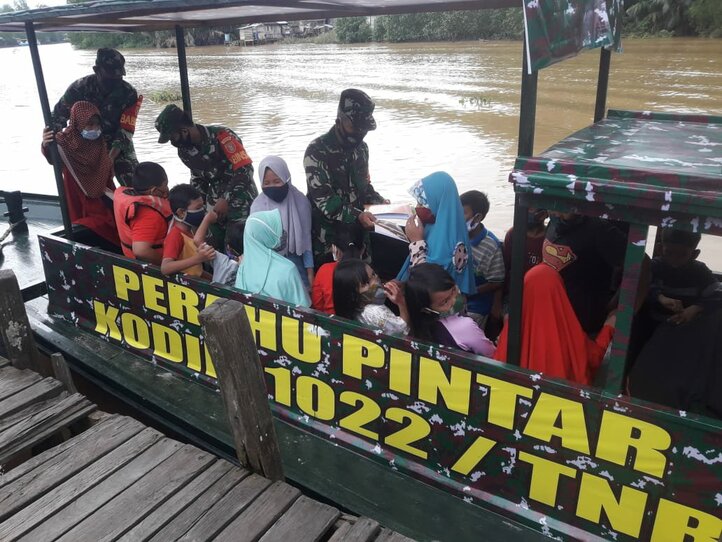 Sasaran Kegiatan Non Fisik TMMD 109 Mencerdaskan Masyarakat melalui Program Perahu Pintar