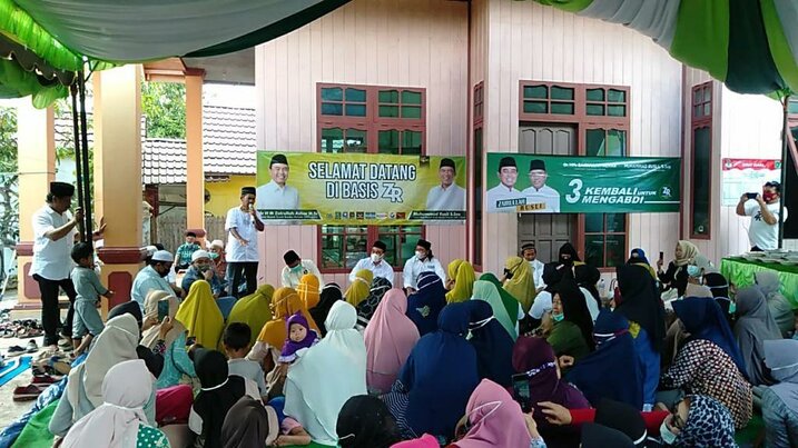 Kampanyekan Zairullah Azhar-Rusli. Paman Birin; Pilih yang Berpengalaman