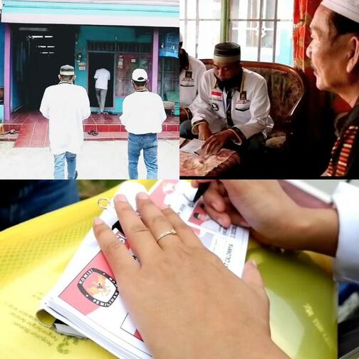 Door to Door, Bikin Masyarakat Kepincut Pilih Zairullah-Rusli