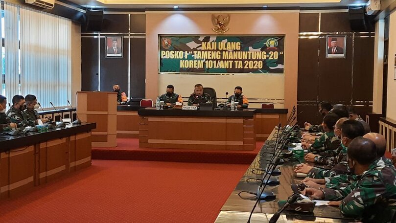 Pangdam VI/MLW Tutup Latihan Posko I Korem 101/Antasari