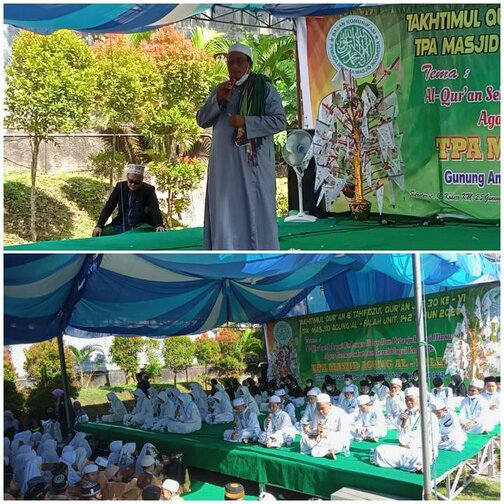 TPA Masjid Agung Al Falah Gelar Takhtimul dan Tahfidzul Qur’an Juz 30 Ke-V