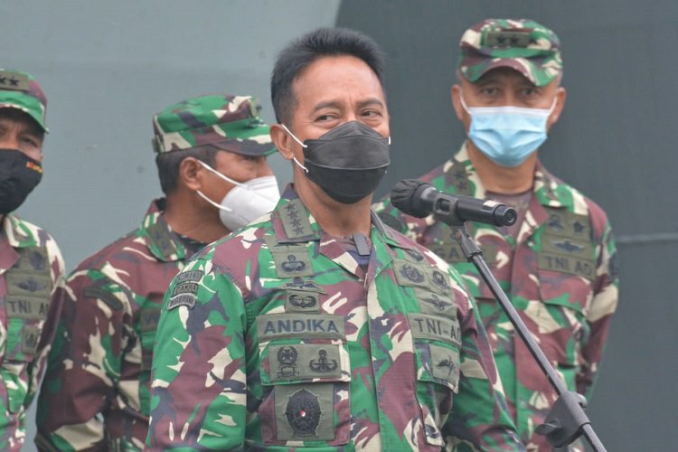 KASAD Lepas Keberangkatan Personil TNI Misi Kemanusiaan Bencana Kalsel dan Sulbar