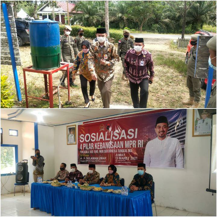 Reses dr.H Sulaiman Anggota DPR RI Fraksi PDIP Diisi Sosialisasi 4 Pilar Kebangsaan