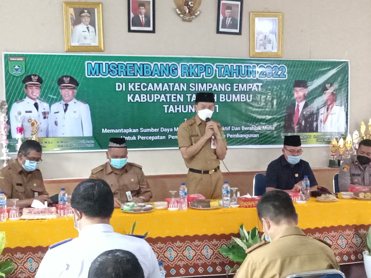 Musrenbang RKPD Tahun 2022 Tingkat Kecamatan Simpang Empat Resmi Dibuka Pj Sekda