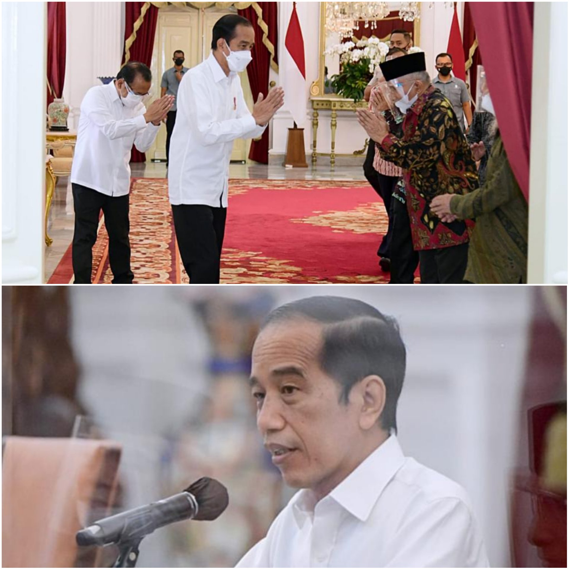 Presiden RI Terima Rombongan Amien Rais Bahas Laporan Komnas HAM