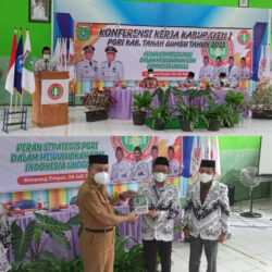 PGRI Tanbu Gelar Konferensi Kerja I Tingkat Kabupaten Tahun 2021