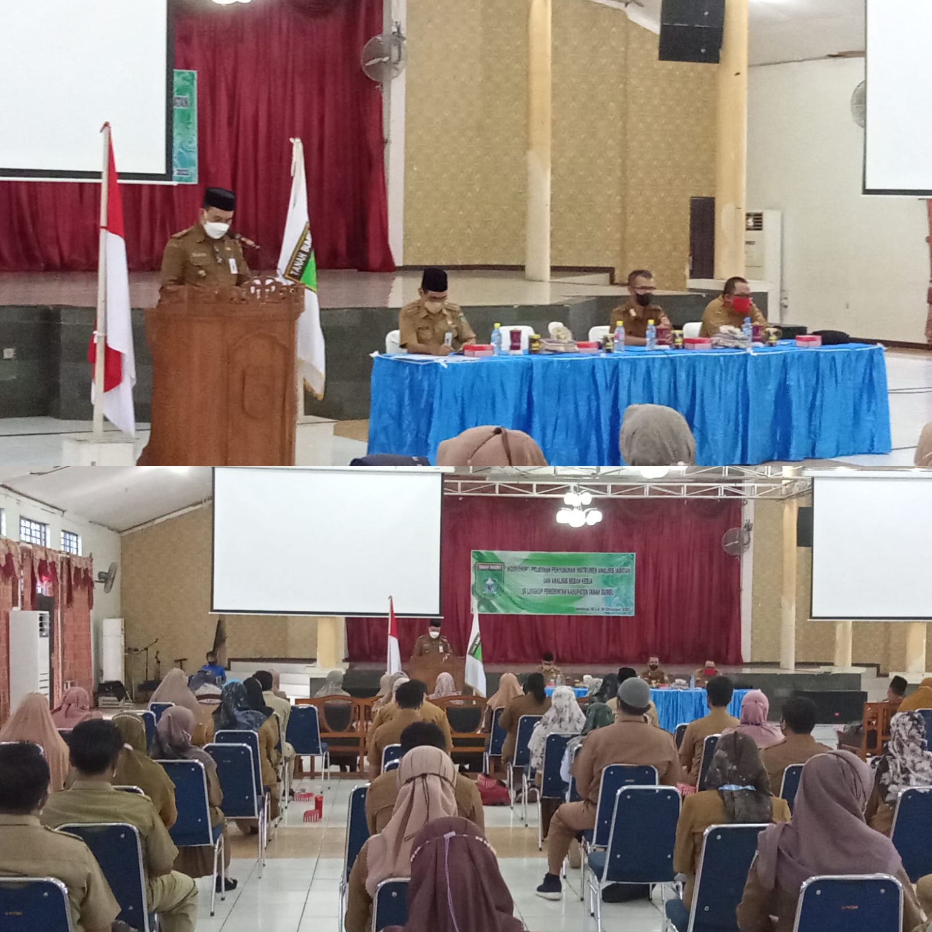 Workshop Analisis Jabatan dan Analisis Beban Kerja Tingkat Kab. Tanbu Digelar