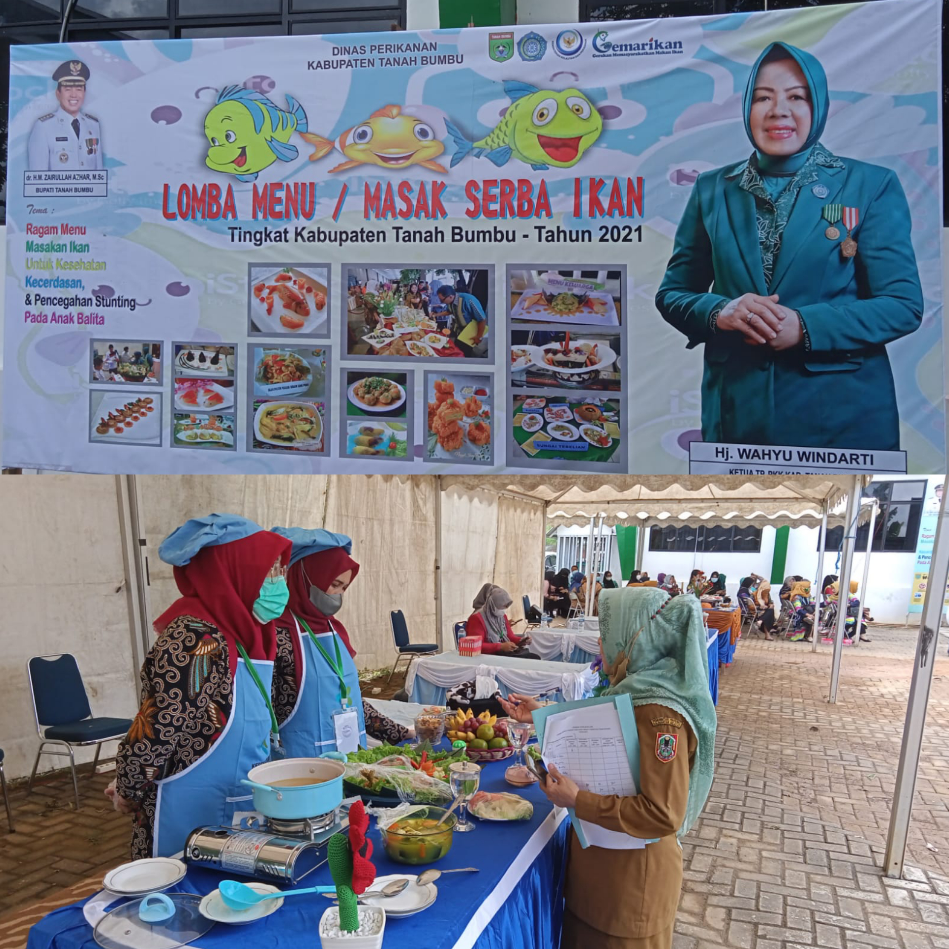 Tingkat Kreativitas, Lomba Kreasi Menu Masakan Serba Ikan Digelar