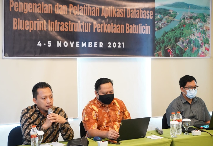 Dinas PUPR Tanbu Gelar Pelatihan Aplikasi Bluefrint Infrastruktur Perkotaan