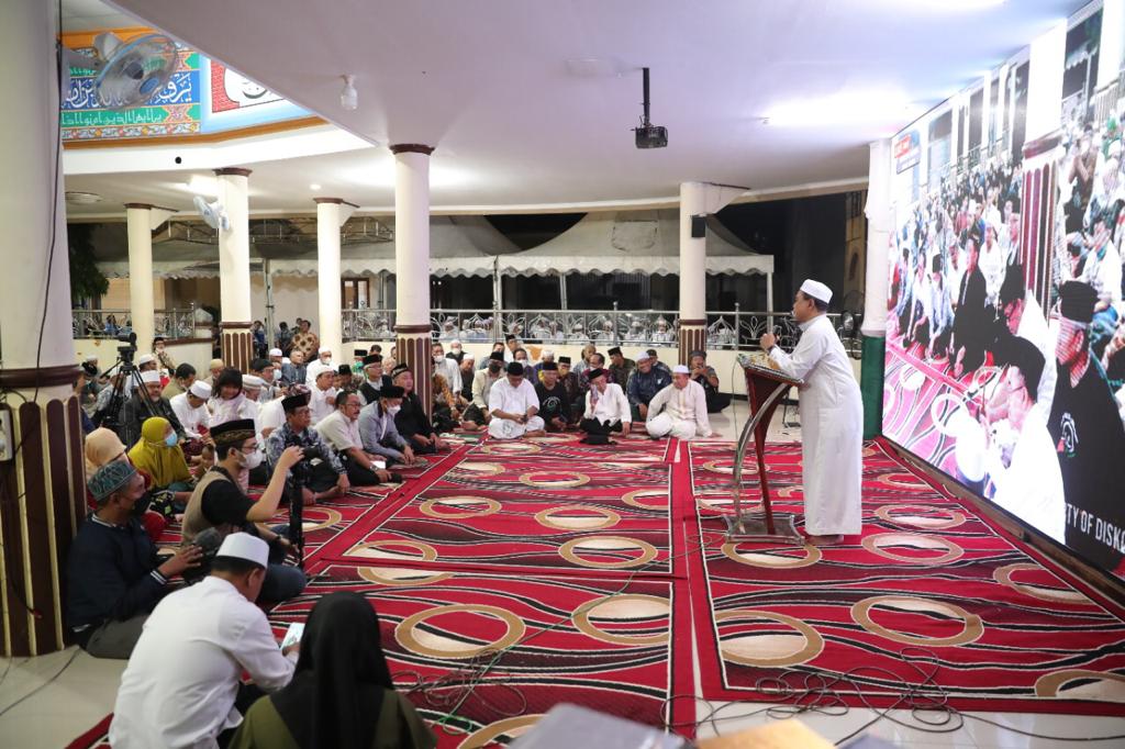 Akhir Kegiatan Rapimnas, Bupati Silaturahmi Bersama Pengurus Fornas di Istana Anak Yatim