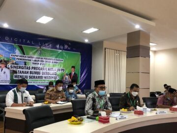 Pantau Analisis Program Kerja Dalam Raker SKPD Pemkab Tanbu