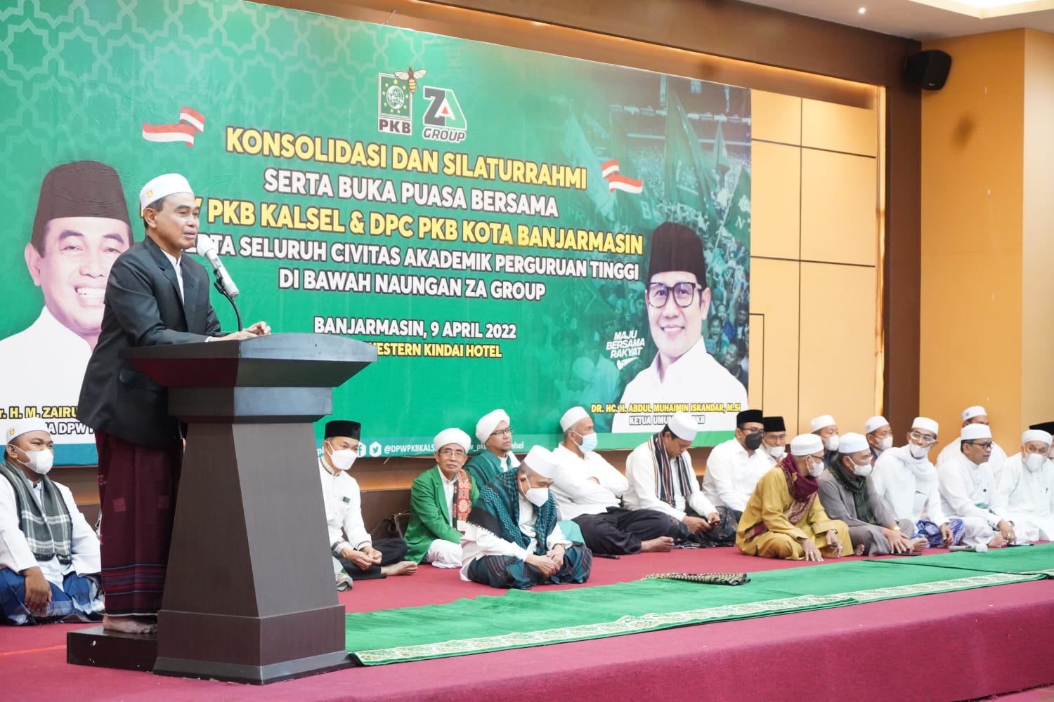 Ketua DPW PKB Kalsel Bersilahturahmi Dengan Kader Partai Dalam Safari Ramadhan