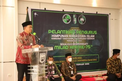 Peringatan Milad HMI Ke-75 Dihadiri Sekda Tanbu