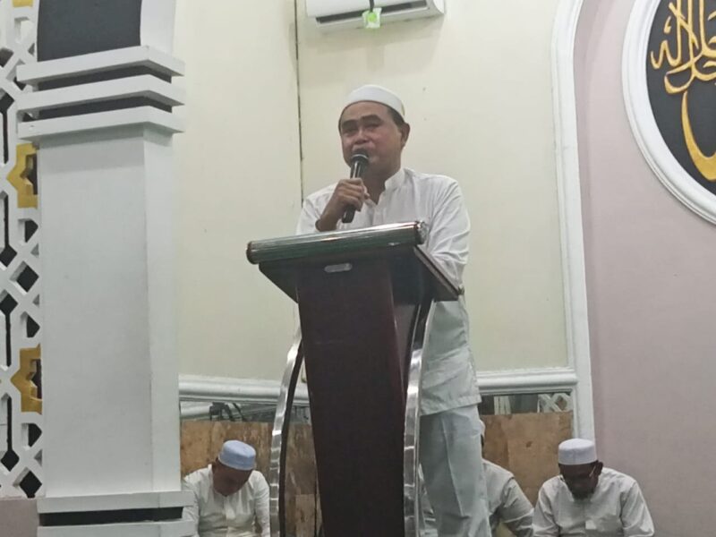 Sembari Lailatul Jumat, Bupati Tanbu Launching Program Satu Desa Satu Masjid