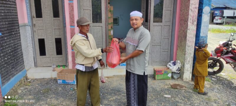 Rayakan Idul Adha, Posko Satu Jiwa Salurkan Daging Kurban Dari Hamba Allah