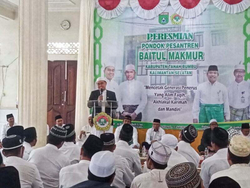 Bupati Zairullah Azhar Resmikan Ponpes Baitul Makmur Binaan LDII Tanbu