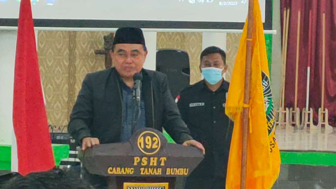 Pengesahan Warga Baru PSHT Tanah Bumbu, Bupati Harapkan Pembentukan Karakter